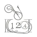 the date “12-03-2006” in roman numeral and underneath write in script “2:24 AM” tattoo design idea