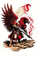 Warhammer blood angel tattoo design idea
