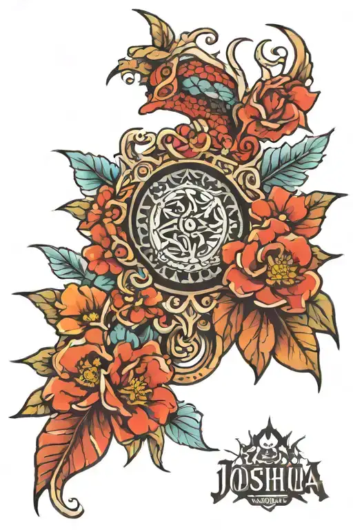 Joshua tattoo design idea