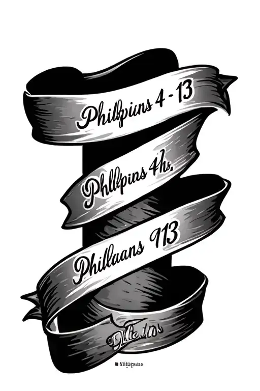 philippians 4:13 written in cursive on chest tattoo tattoo design idea