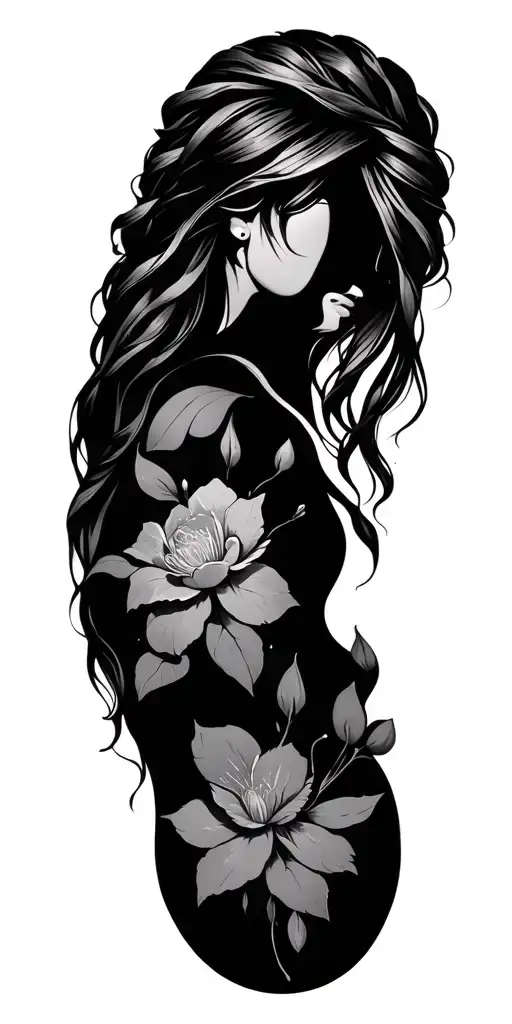 Healing, strength tattoo design idea