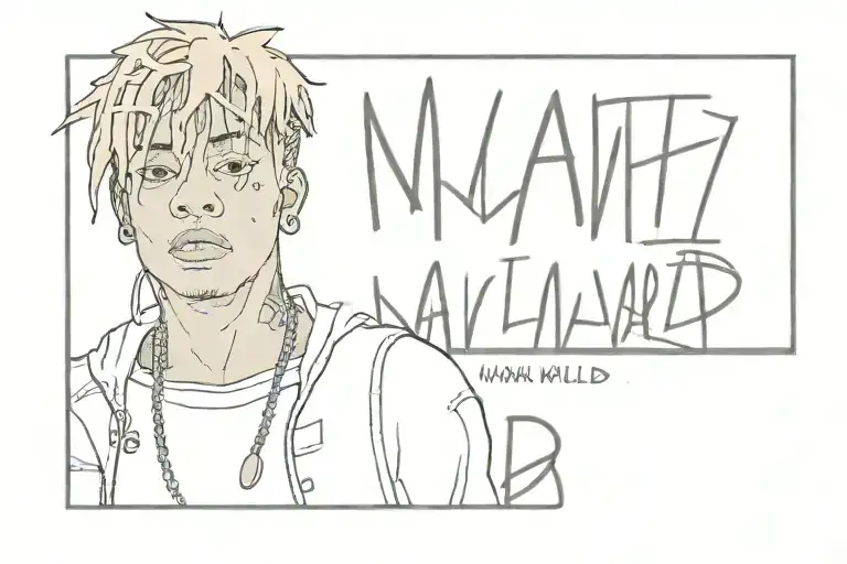 no vanity juice wrld tattoo  tattoo design idea