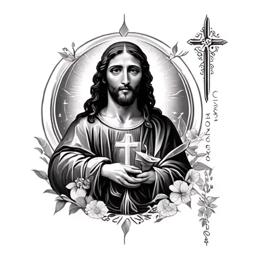 Colossians 3 23 tattoo design idea