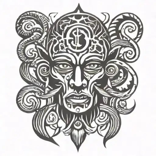 bdsm tribal inspired tattoo tattoo design idea