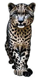 snow leopard tattoo design idea