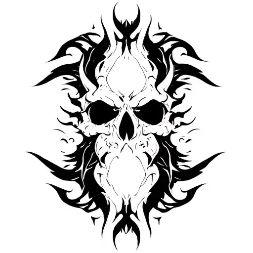BELIAL tattoo design idea