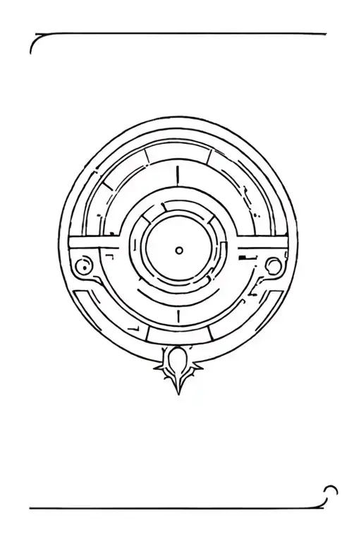 Star Wars and stargate themed.  tattoo design idea