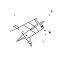 small minimalist aerospace engineering tattoos for women tattoo design idea