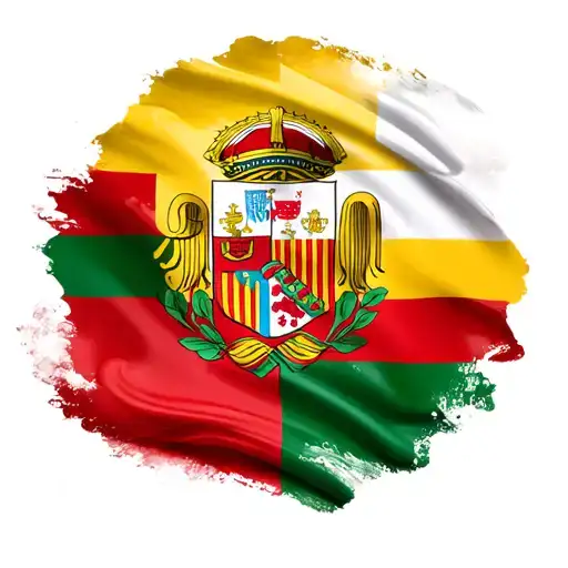 Sicilian Flag tattoo design idea