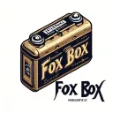 "Fox Box" "Fox Box" Logo for a mobile battery pack. Battery pack is for the military. tattoo design idea