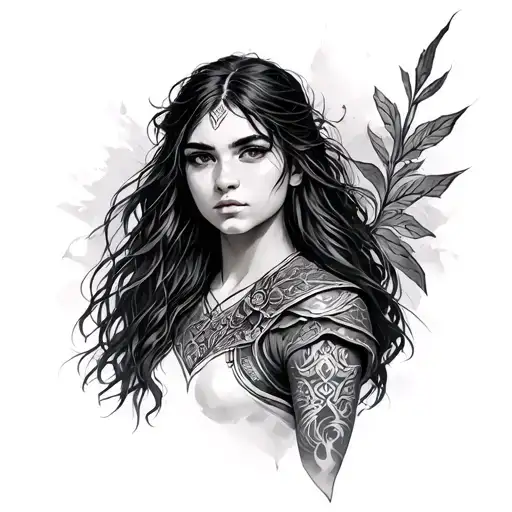 Arya tattoo design idea
