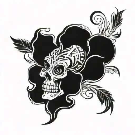 Omerta tattoo design idea