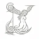 sigil Lilith tattoo design idea