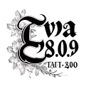 "Eva 28.09 in Roman numerals" name with date or birth tattoo design idea