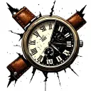 Joel's broken watch from The Last Of Us  tattoo design idea