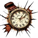 Joel's broken watch from The Last Of Us  tattoo design idea