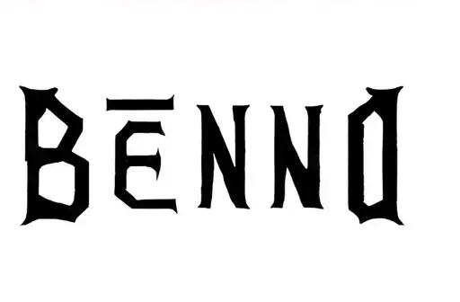 "Benno" tattoo design idea