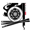 Chopsticks tattoo design idea