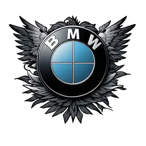 BMW logo tattoo design idea