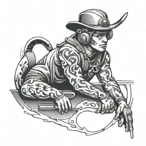 Pasha is a technician tattoo design idea