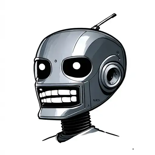 Bender futurama tattoo design idea