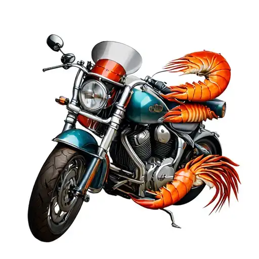 percussion instruments, seafood, cooking, motorcycle tattoo design idea