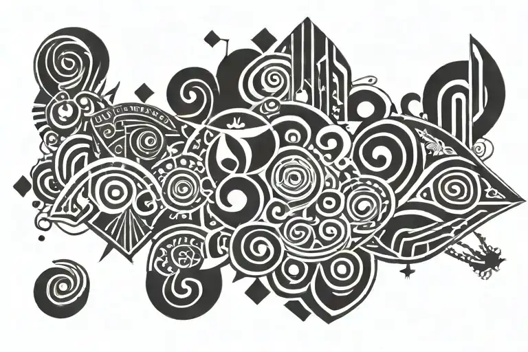 life goes tattoo design idea