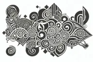 life goes tattoo design idea