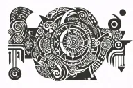 life goes tattoo design idea