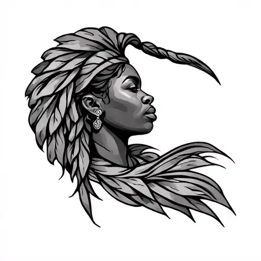 Liberia tattoo design idea