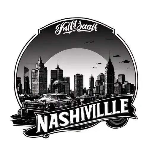 Nashville tattoo design idea