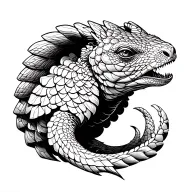 pangolin tattoo design tattoo design idea