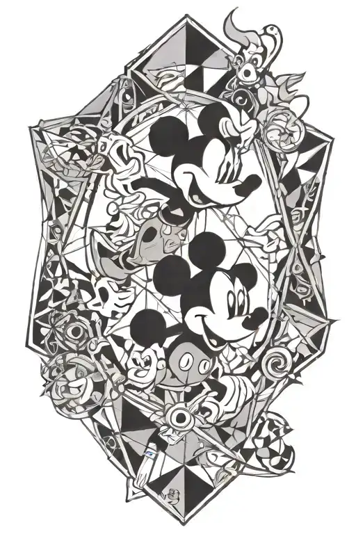 Disney tattoo design idea