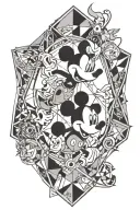 Disney tattoo design idea
