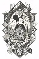 Disney tattoo design idea
