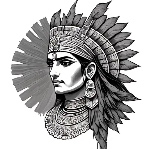 Assyrian tattoo design idea