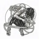 Shibari tattoo design idea
