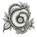 massachusetts state shell  tattoo design idea