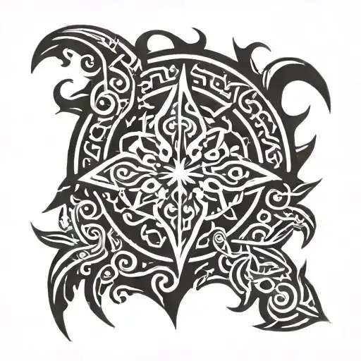 Skyrim Logo tattoo design idea