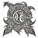 Skyrim Logo tattoo design idea