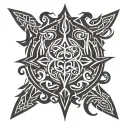 Skyrim Logo tattoo design idea