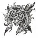 Epilepsy tattoo design idea