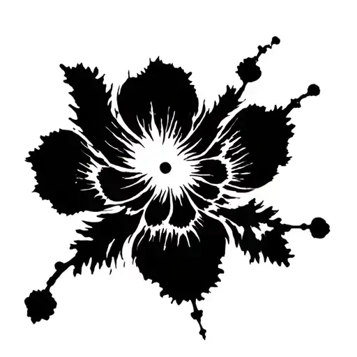 inkblot test tattoo design idea