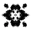 inkblot test tattoo design idea