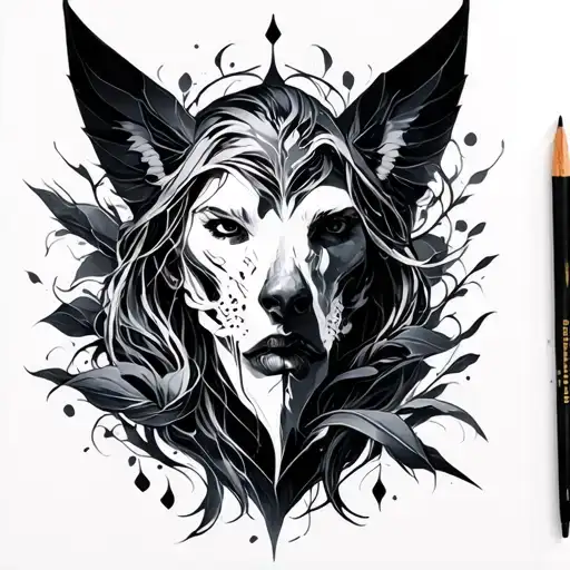 Solo Leveling tattoo design idea