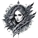 Solo Leveling tattoo design idea