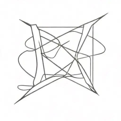 letter LR tattoo design idea