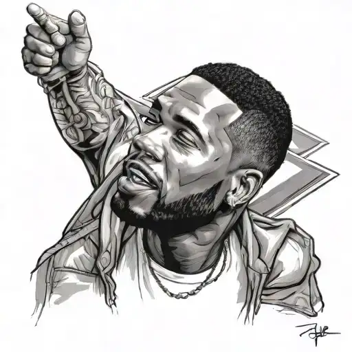 frank ocean tattoo design idea