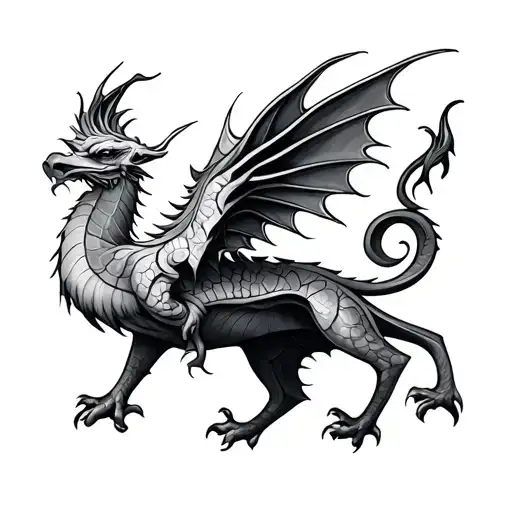 Welsh tattoo design idea