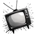 The TV with Static (Channel-Switching Motif)Concept: A retro TV with static or the flicker of channels changing — a nod tattoo design idea
